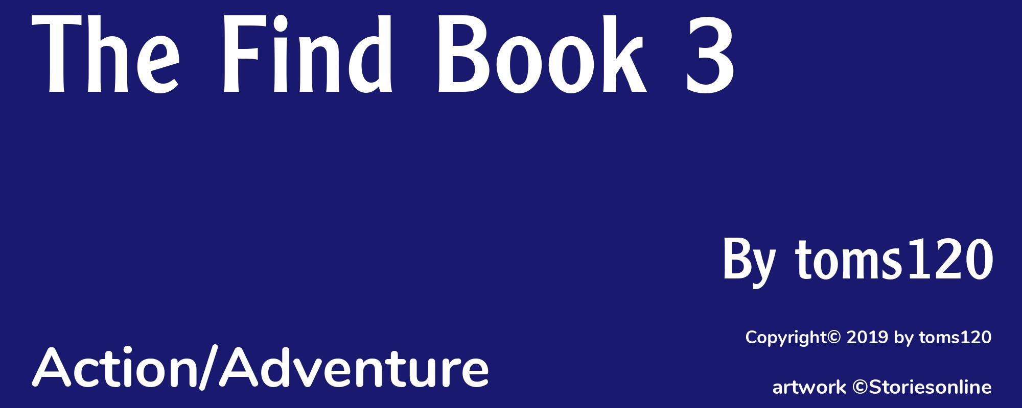 The Find Book 3 - Cover