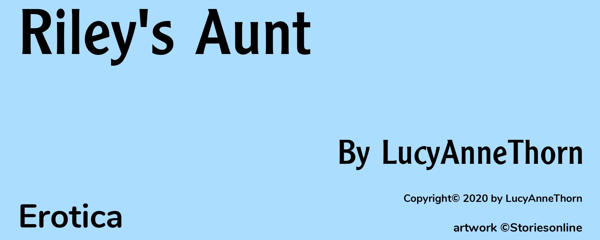 Riley's Aunt - Cover