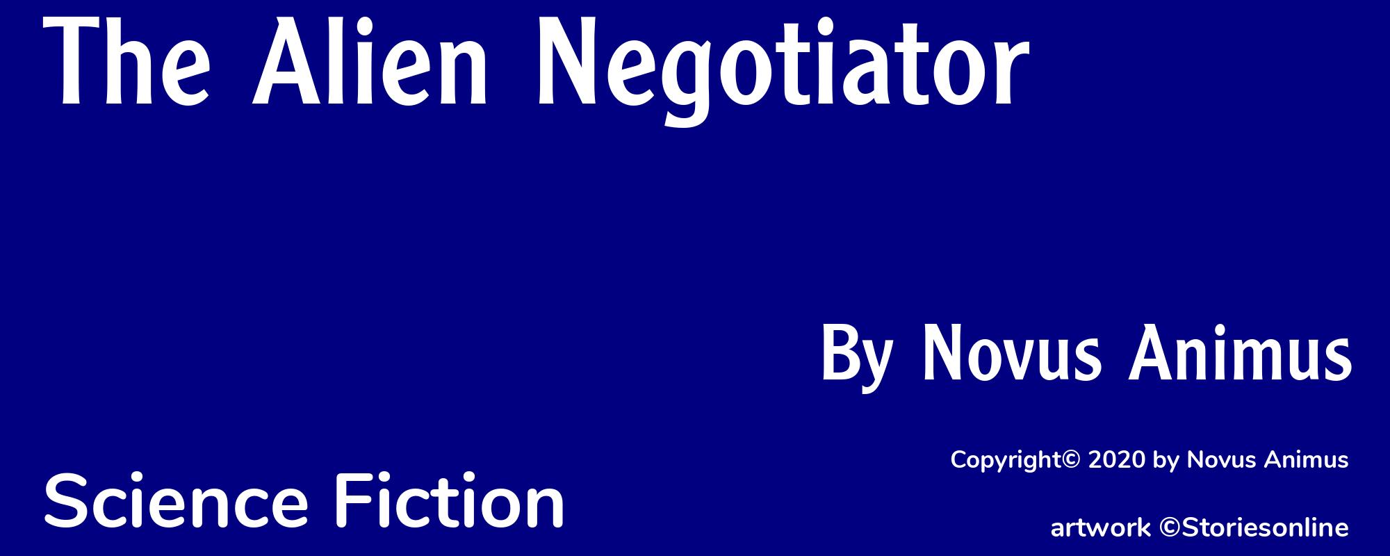 The Alien Negotiator - Cover