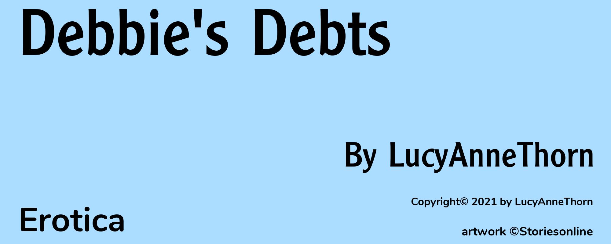 Debbie's Debts - Cover