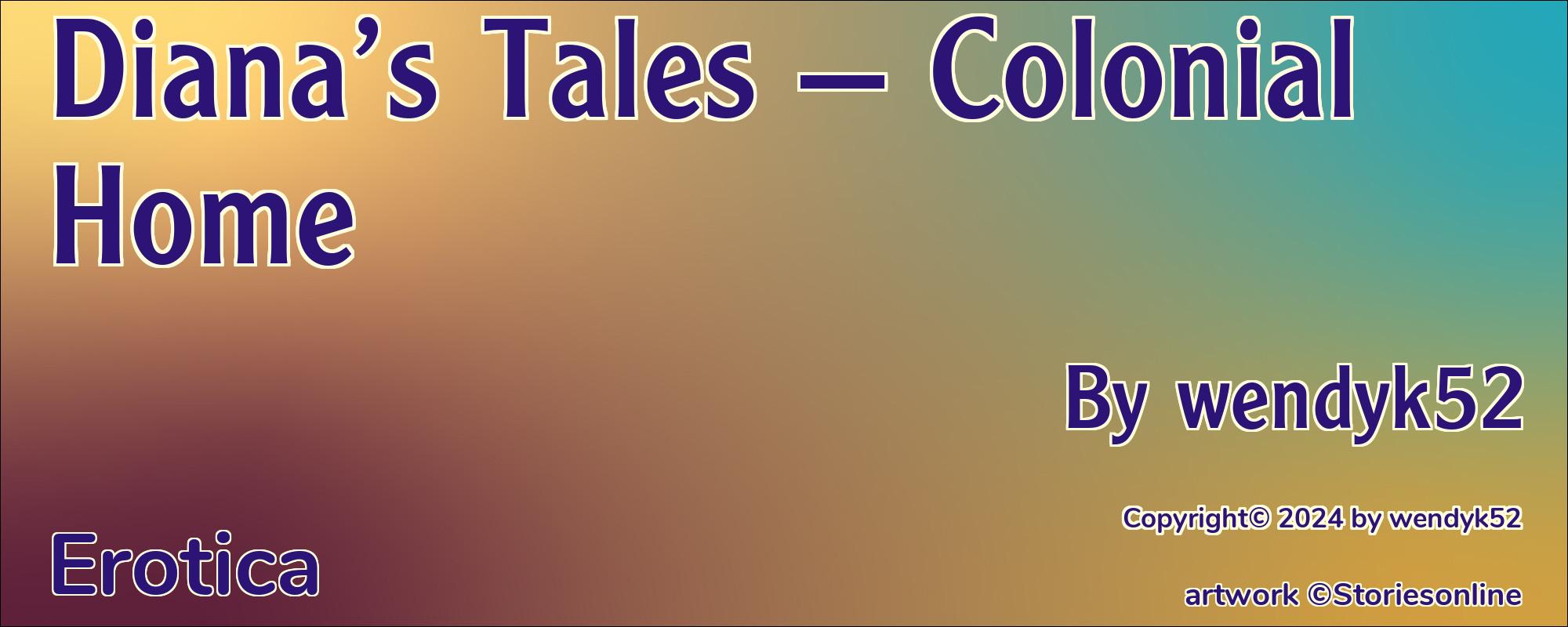 Diana’s Tales — Colonial Home - Cover
