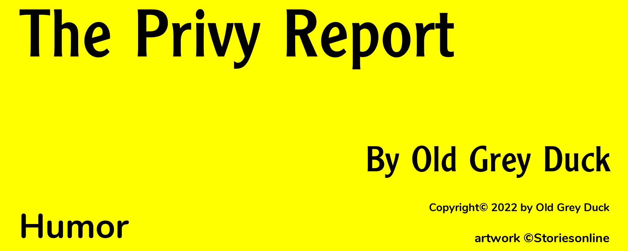 The Privy Report - Cover