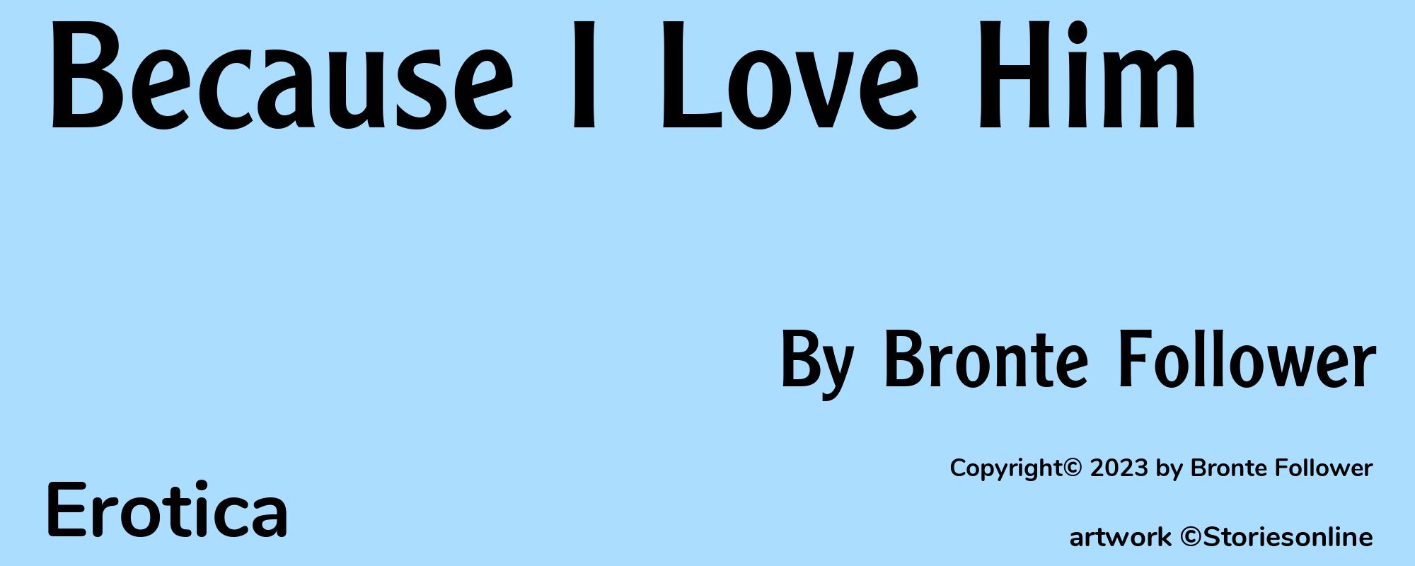 Because I Love Him - Cover
